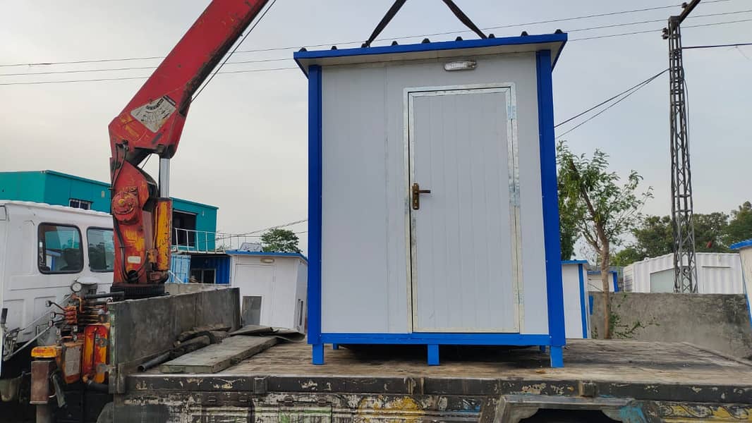 Single movable/portable washroom/prefab Home/Toilet porta cabin 6