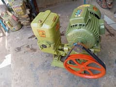 2Hp pump 1 hp motor complete set