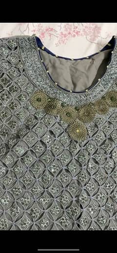 walima Dress (Short shirt with sharara)