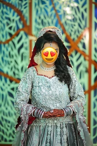 KASHEES Bridal Mendhi Lengha 8