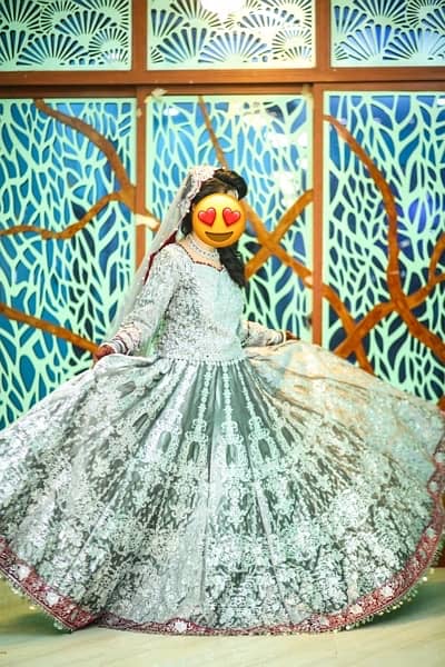 KASHEES Bridal Mendhi Lengha 9