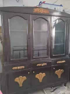 Wooden ShowCase and dressing table