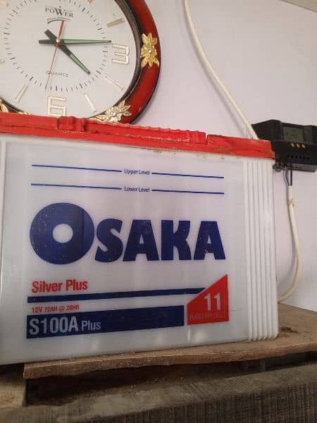 Osaka battery 12v DC fan & charger 6