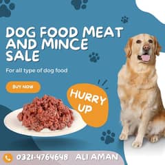 Dog food (frozen chicken mince) pet food / puupy food