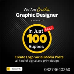 Graphics Designing, Logo design and Website design services