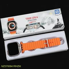 T 800 SMART WATCH WITH HIGH QUALITY SILICONE STRAPS