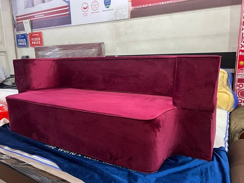 foam sofa cum bed (2in1)(Sofa +bed)(Molty foam) 6