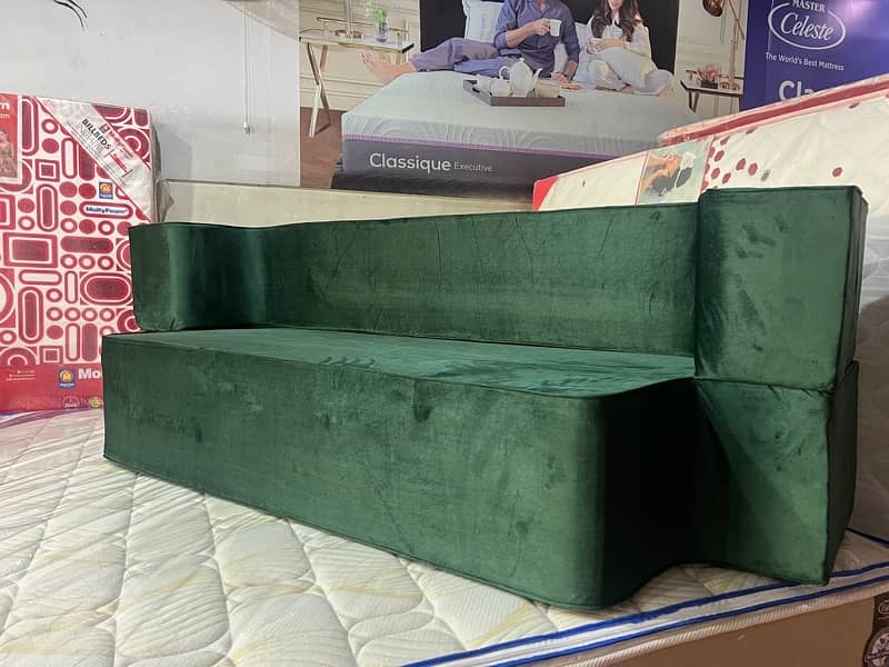 foam sofa cum bed (2in1)(Sofa +bed)(Molty foam) 5