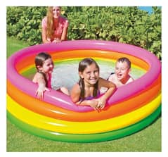 Sunset Glow Inflatable Pool - 66" x 18"