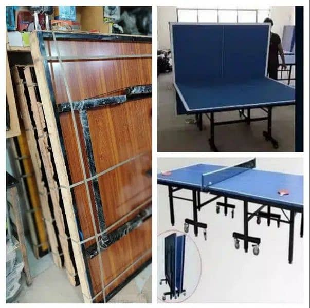 Table tennis table ping pong table badminton racket net football table 2