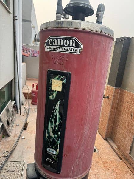 Canon Gas water heater Classic Gold  (geezer) Model GWH-35 Classic 4