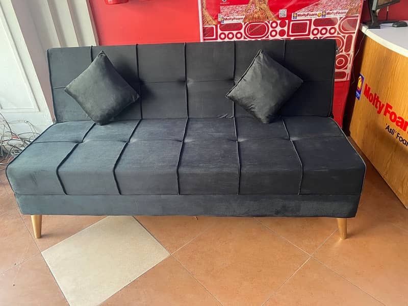 SOFA CUM BED (2in1)(SOFA+BED)(Molty foam)(10 years warranty) unlimited 16