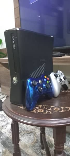 Xbox 360 Slim With Two Controllers And Kinect Available 2