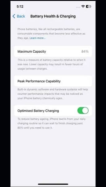 IPHONE 12 NON PTA 64GB BATTERY 84%. 3