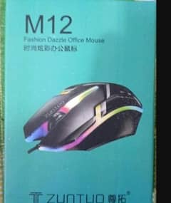 M12 RGB Mouse for Laptop and Computers (Delivery Available)