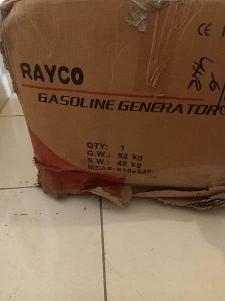 Generator RAYCO RY 3500 WTS 3