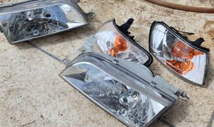 corolla indus headlights complete 0