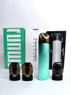 FUNWE Pod and Vape With 4 Refillable Coils - Rechargeable