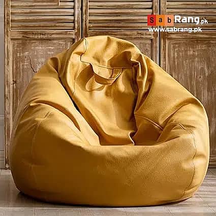 bean bag / leather bean bag / Leather bean bag /sofa cum bed bean bags 6