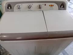 Super Asia washing machine with dryer.