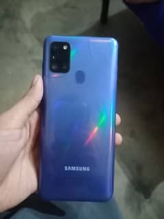 Samsung a21s used with box 19000