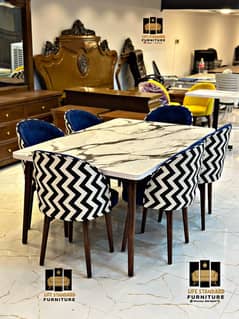 dining table | dining table with dining chairs | 6 seater dining tabl