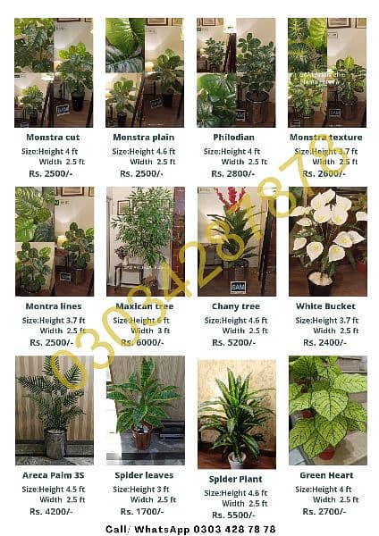 Artificial plants flowers for offices and home 4