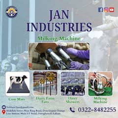 Milking Machines Sale| Dairy Fans | Cow Mats | Mist & Showering System