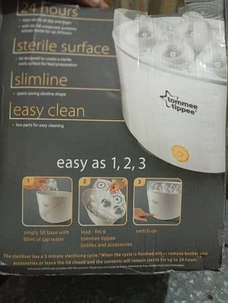 Tommee Tippee Electric Steam Steriliser 1