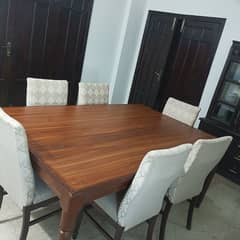 Dining Table with 6 Chairs