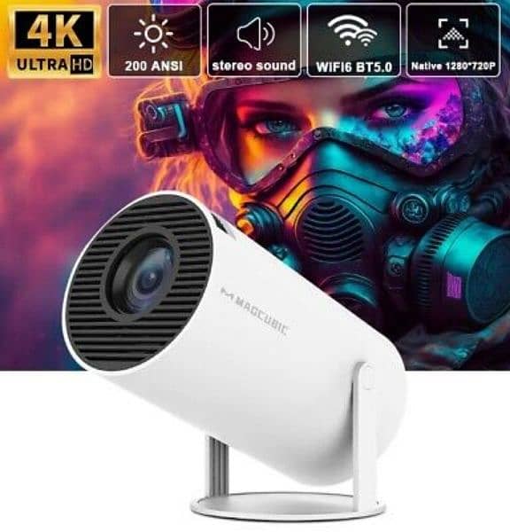 HY300 Android Smart Portable Projector 0