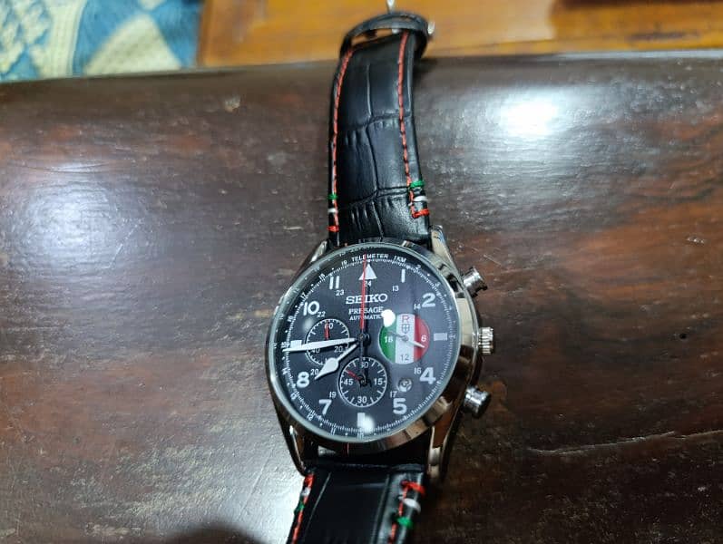 Seiko Prestige Limited Edition Italian Foot ball chronograph with date 6