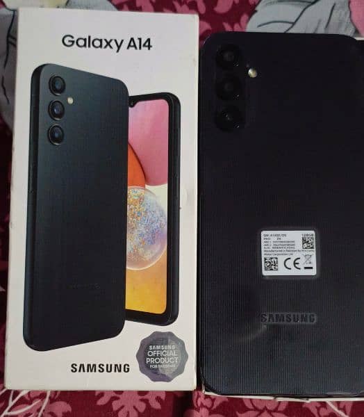 Samsung Galaxy A14 with Original Adapter 1