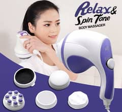 Relax & Spin tone body massager