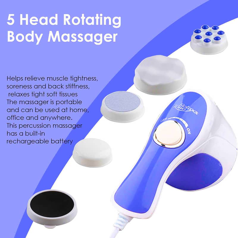 Relax & Spin tone body massager 5