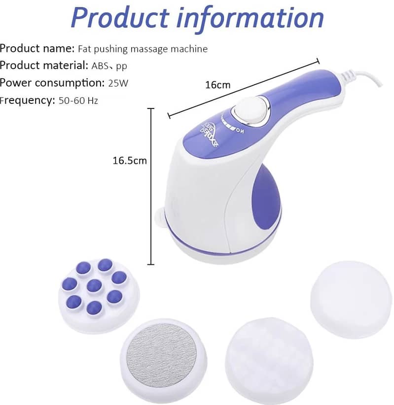 Relax & Spin tone body massager 6