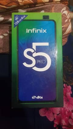 Infinix s5 pro  6/128 with box all ok