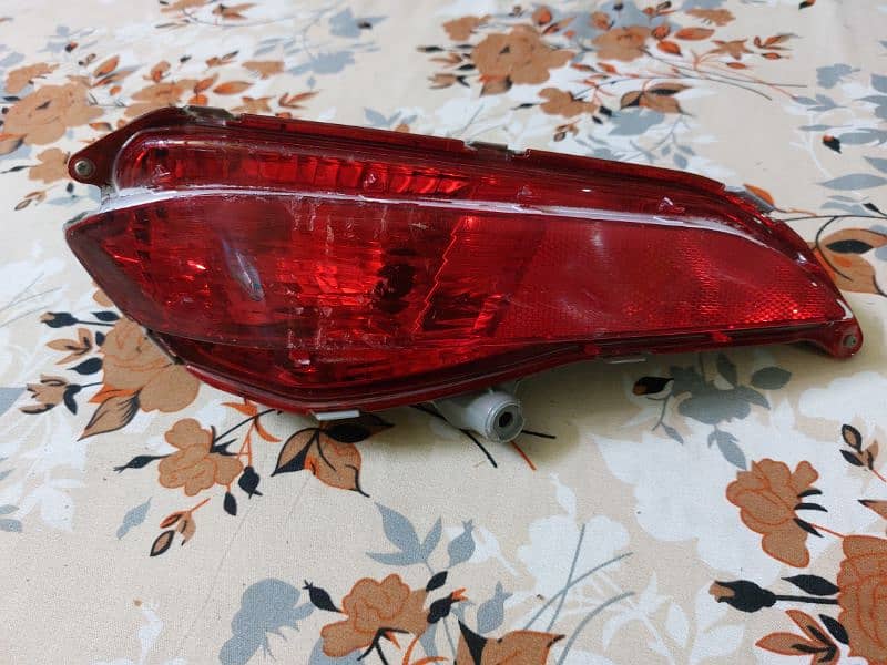 Toyota Yaris bumper reflector 1