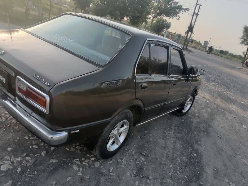 Toyota Corolla XE 1976 good condition jauharabad city khushab 5