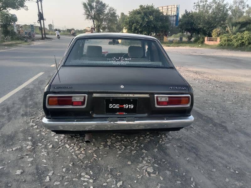 Toyota Corolla XE 1976 good condition jauharabad city khushab 6