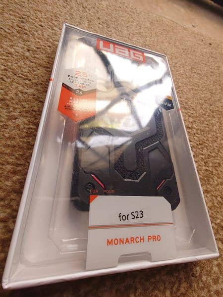 UAG Monarch Pro Kevlar Case for Samsung S23. 2