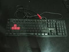 bloody neon RGB keyboard used