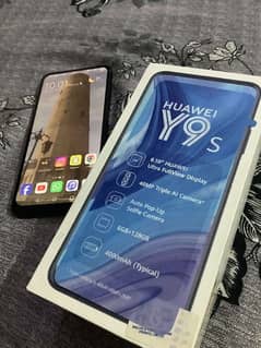 Huawei Y9s PTA, with original box and Charger