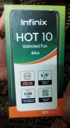 Infinix hot 10 4/64