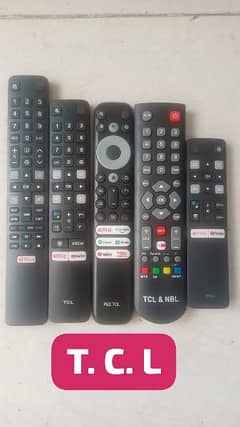 TCL Remote - LG TV REMOTE. remote 
SAMSUNG REMOTE 
ecostar remote 0