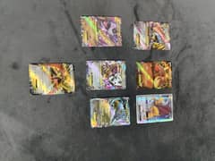 Pokemon cards shiny 7 cards