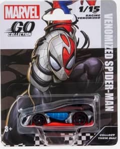 MARVEL GO COLLECTION VOL. 2 VENOMIZED SPIDER-MAN 1/15 DIECAST CAR