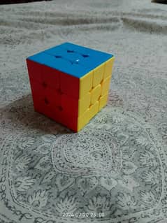 newly opened rubic cube
