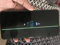 panel only oneplus 9 oled org screen one green line only