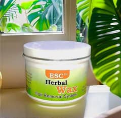 Herbal hair removal wax